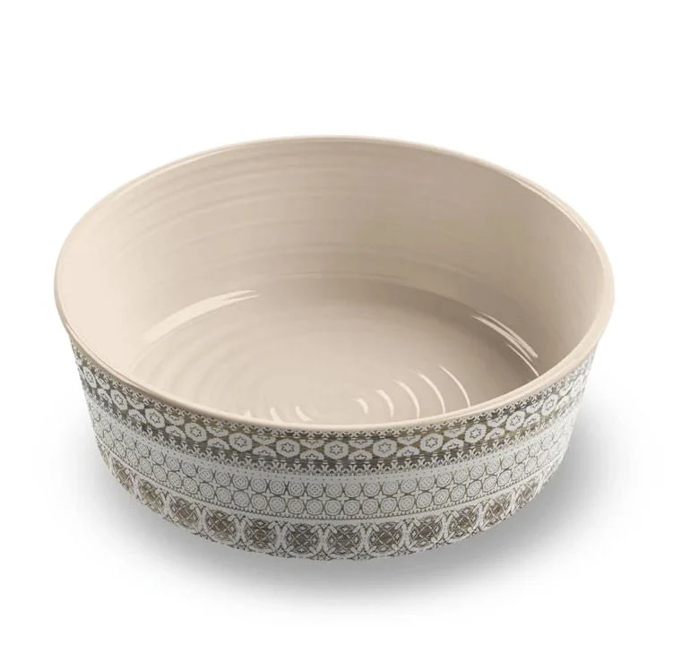 Moroccan Wood Single Wall Bowl - Healthber
