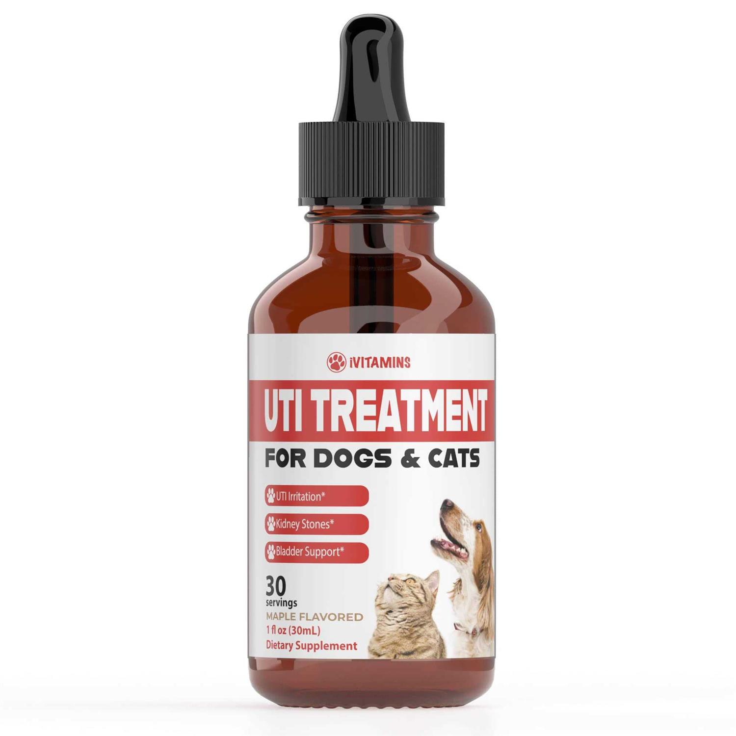 iVitamins Dog UTI Treatment Cat UTI Medicine Pumpkin for Dogs Cranberry Supplement for Dogs - Healthber
