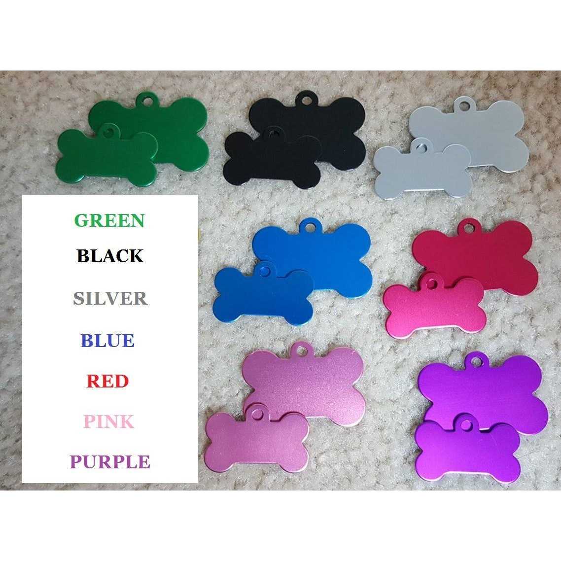 Dr. Fremont’s Pet ID Tag Custom for Dog Cat Personalized Many Shapes and Colors to Choose from - Healthber
