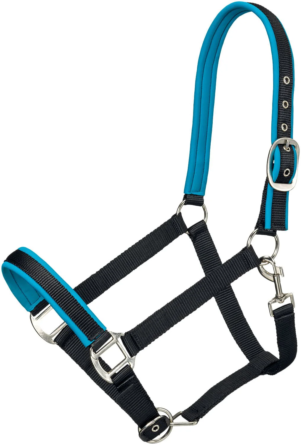 Tough1 Padded Nylon Horse Halter, Full - Healthber