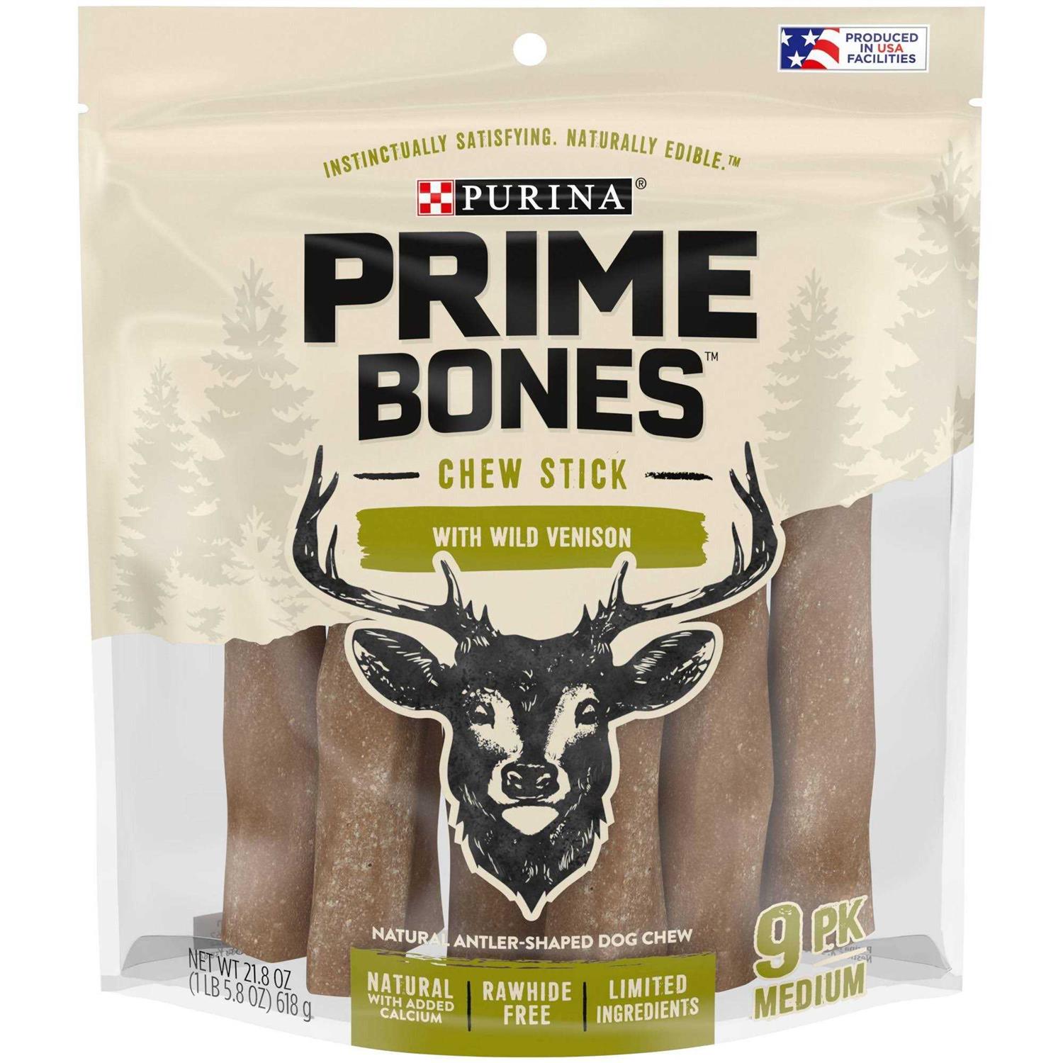Prime Bones Purina Wild Venison Dog Chew - Healthber