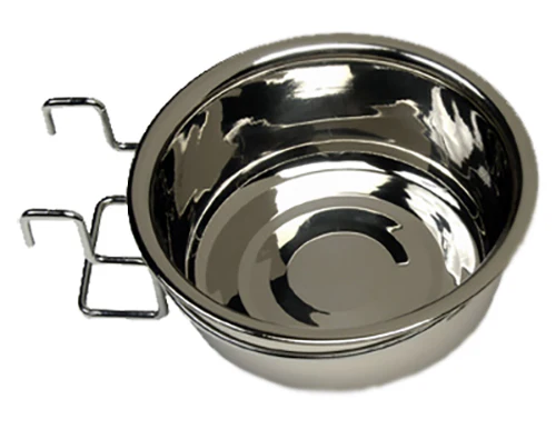 Indipets Stainless Steel Coop Cups with Wire Holder - Healthber