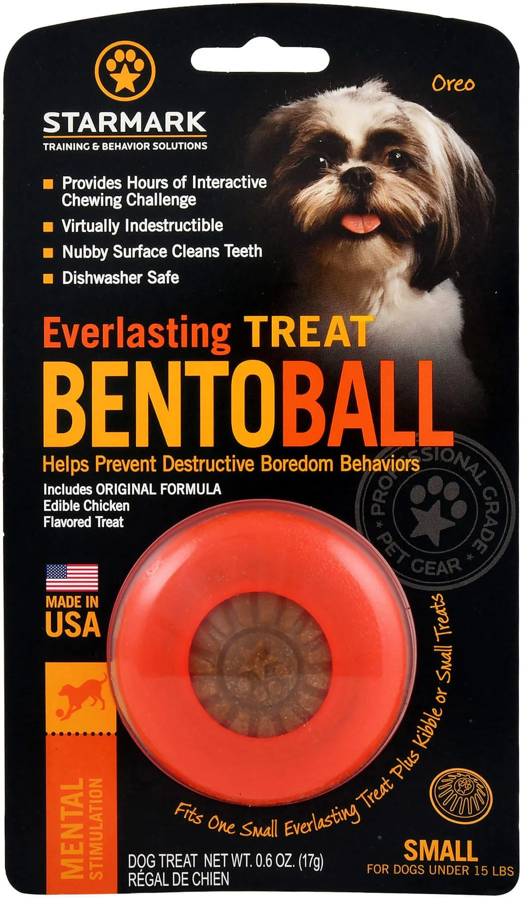 Everlasting Treat Bento Ball Dog Toy (1 Treat Included) - Healthber