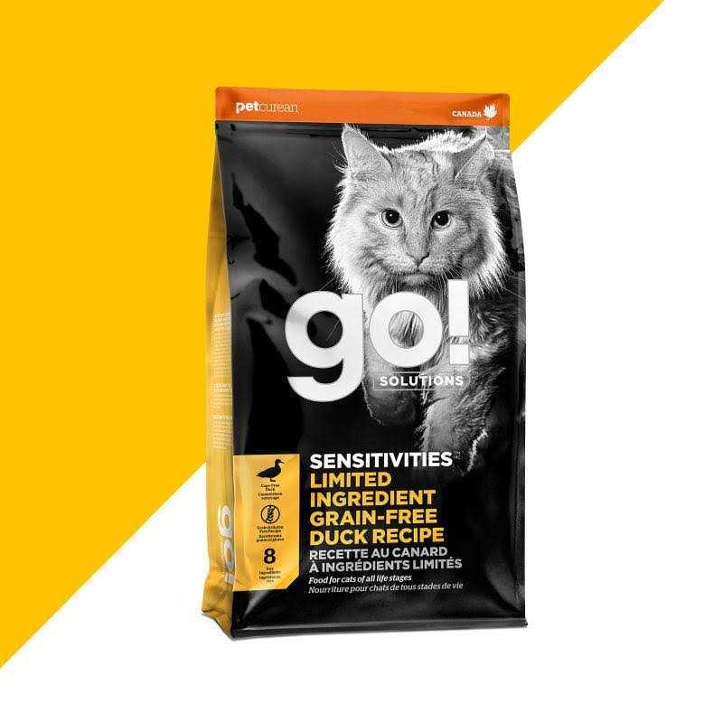 Go! Solutions Sensitivities Limited Ingredient Duck Recipe Dry Cat Food - Healthber