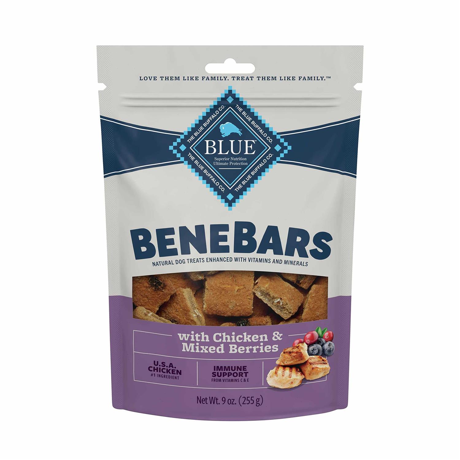 Blue Buffalo Benebars Chicken Support Dog Treats - Healthber