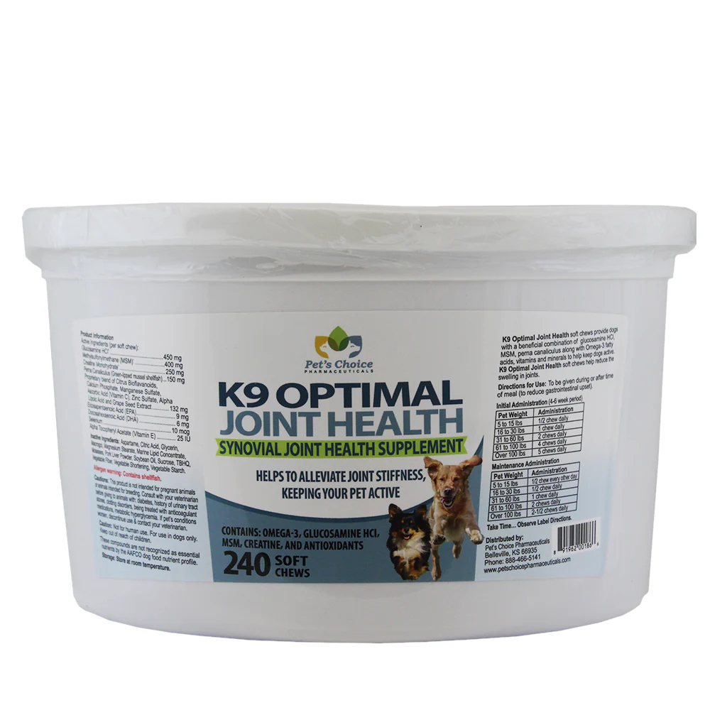 K9 Optimal Joint Health Soft Chew - Healthber