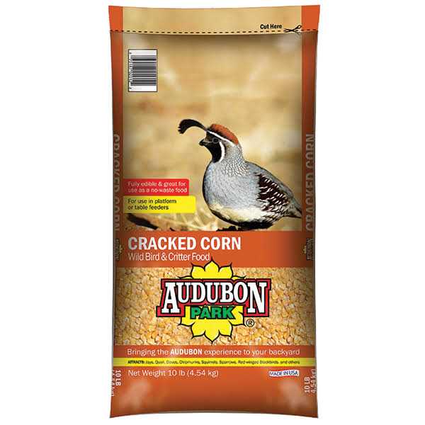 Audubon Park Cracked Corn Wild Bird & Critter Food - Healthber