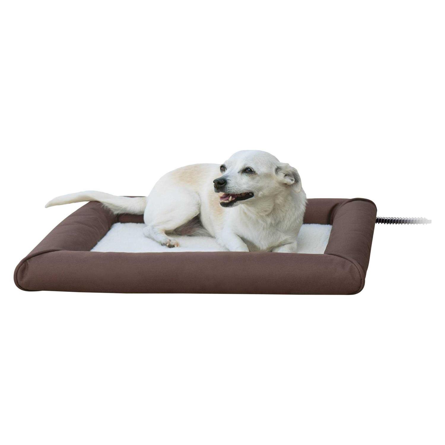 K&H Deluxe Lectro-Soft Outdoor Heated Pet Bed - Healthber