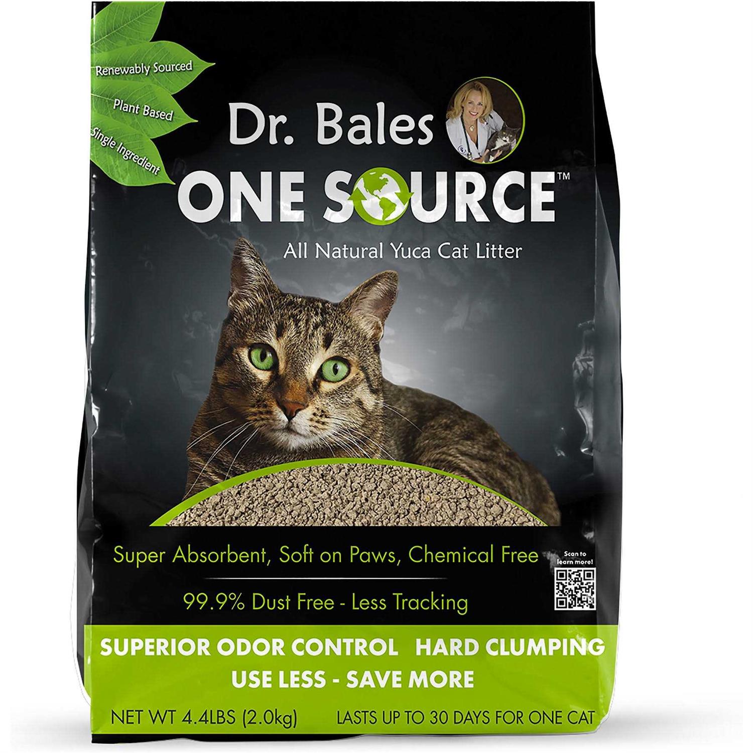 Dr. Bales One Source Clumping Cat Litter - Healthber