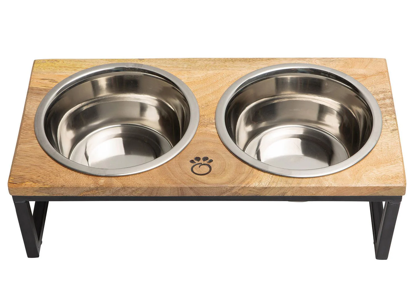 GF Pet Elevated Wood & Metal Feeder - Healthber