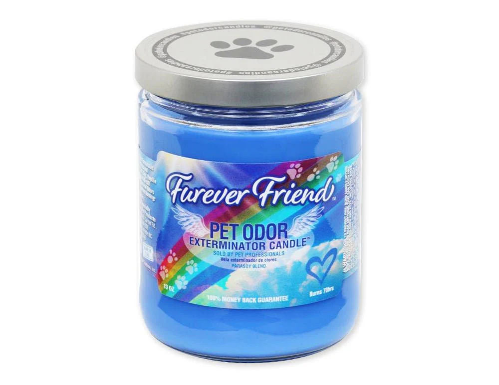Pet Odor Exterminator Candle, Furever Friends - Healthber