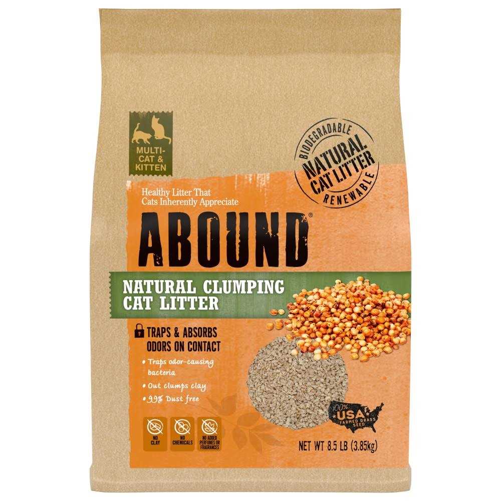 Abound Natural Clumping Cat Litter - Healthber