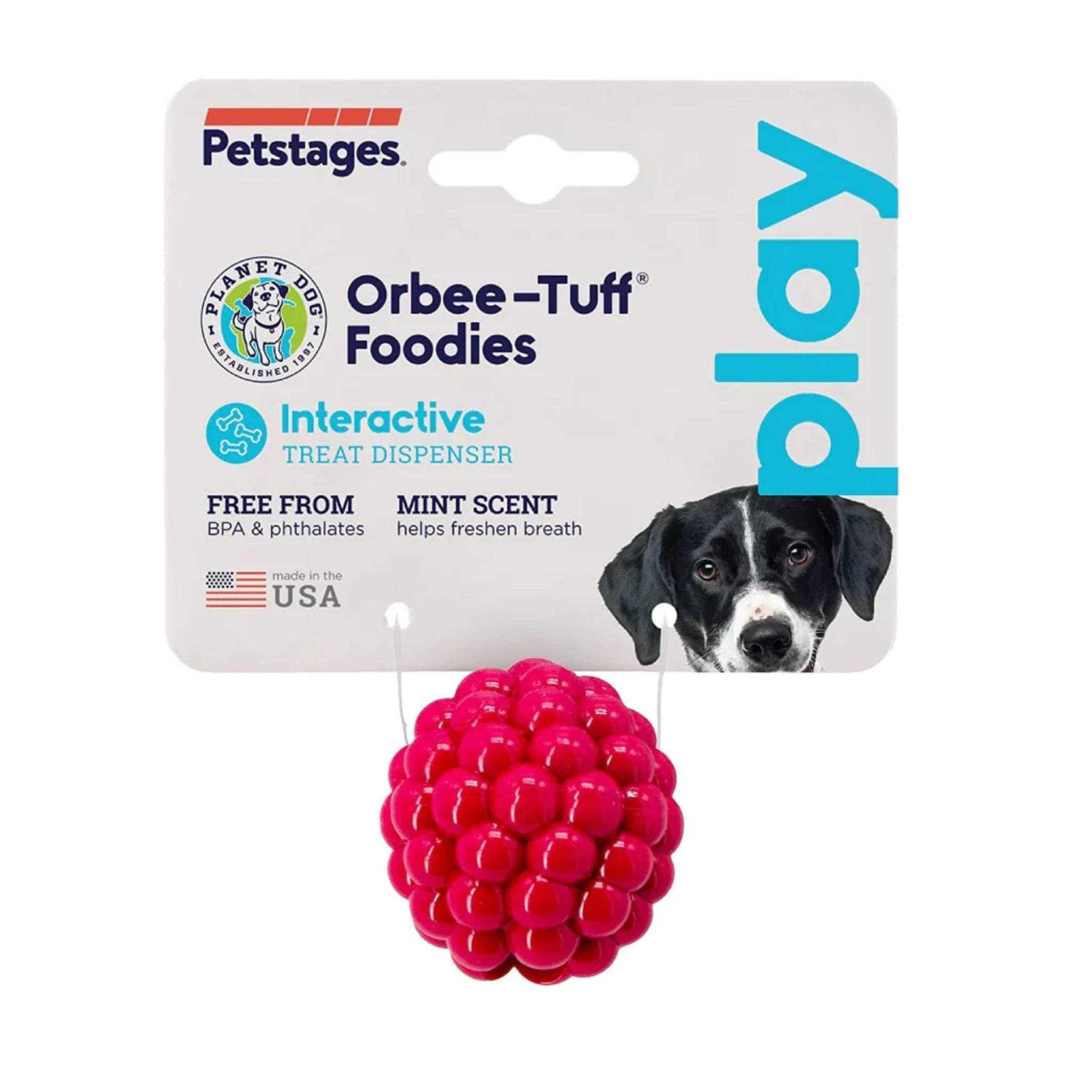 Planet Dog Orbee-Tuff Treat Spot Dog Toy - Healthber