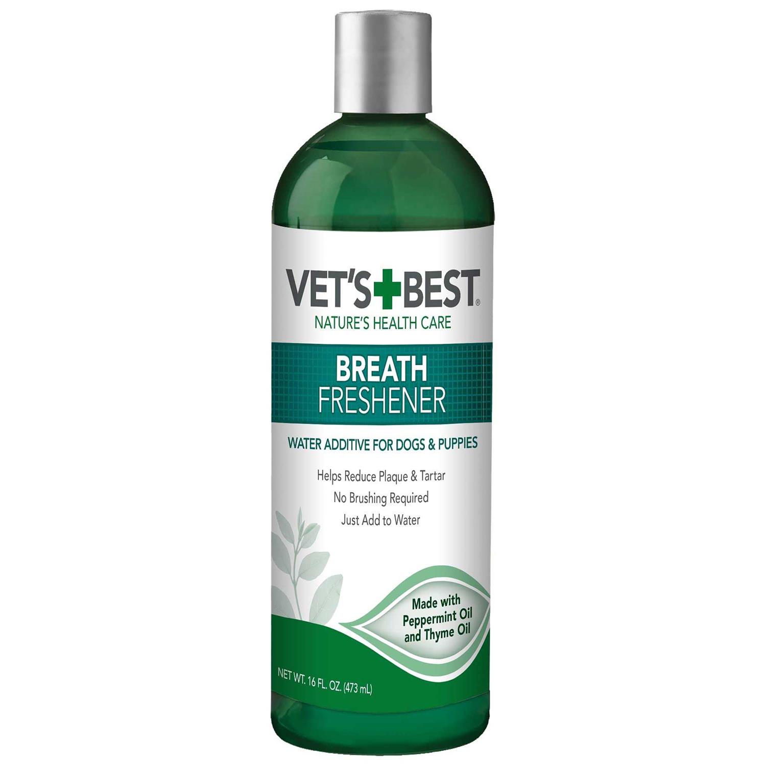 Vet’s Best Breath Freshener Dog Water Additive - Healthber