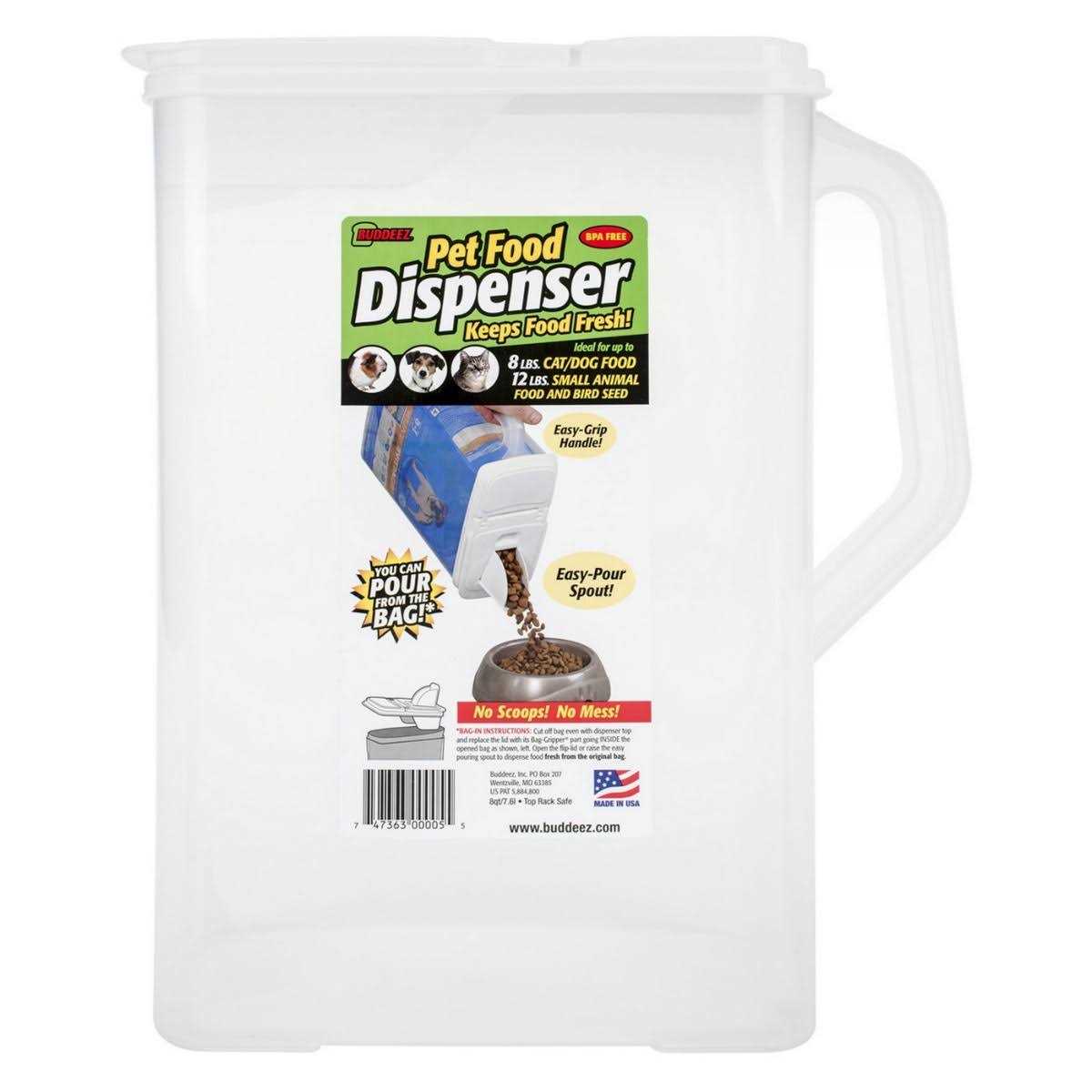 Buddeez Pet Food Dispenser - Healthber