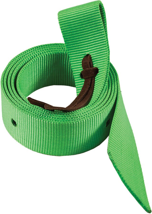 Mustang Neonz 6 Foot Nylon Tie Strap w/ Leather Tie - Healthber