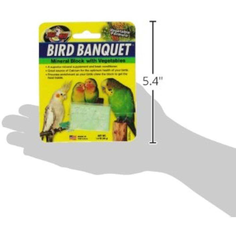 Zoo Med Bird Banquet Mineral Block - Healthber