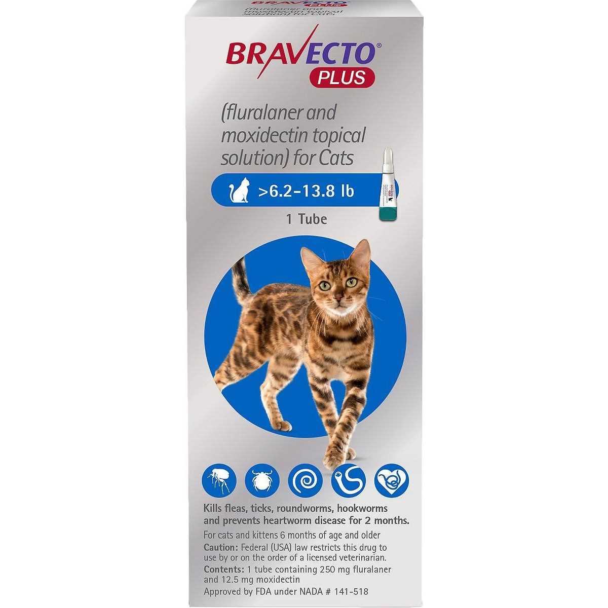 Bravecto Plus Topical Solution for Cats - Healthber