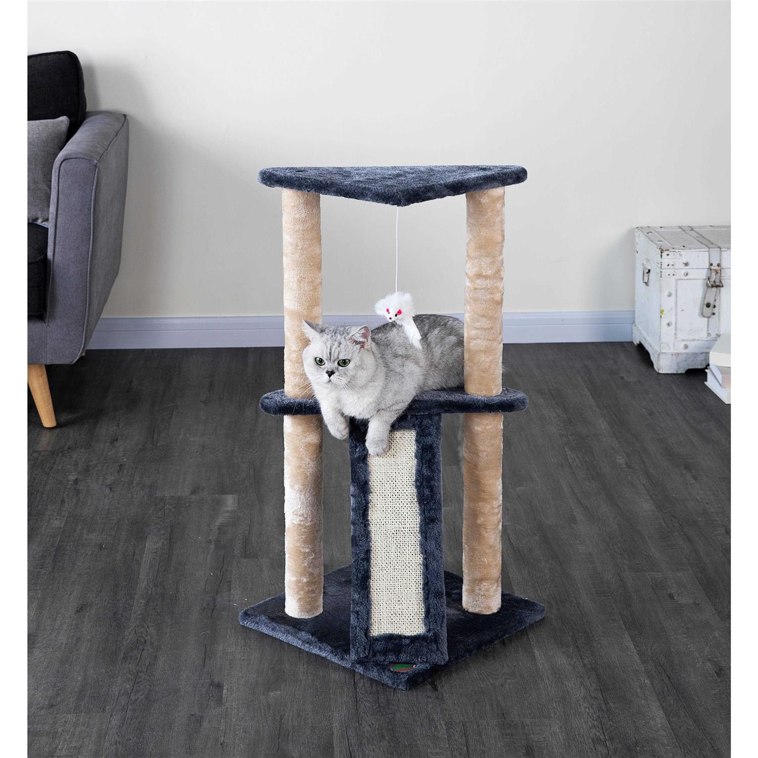 Go Pet Club 35 in. Kitten Cat Tree - Healthber