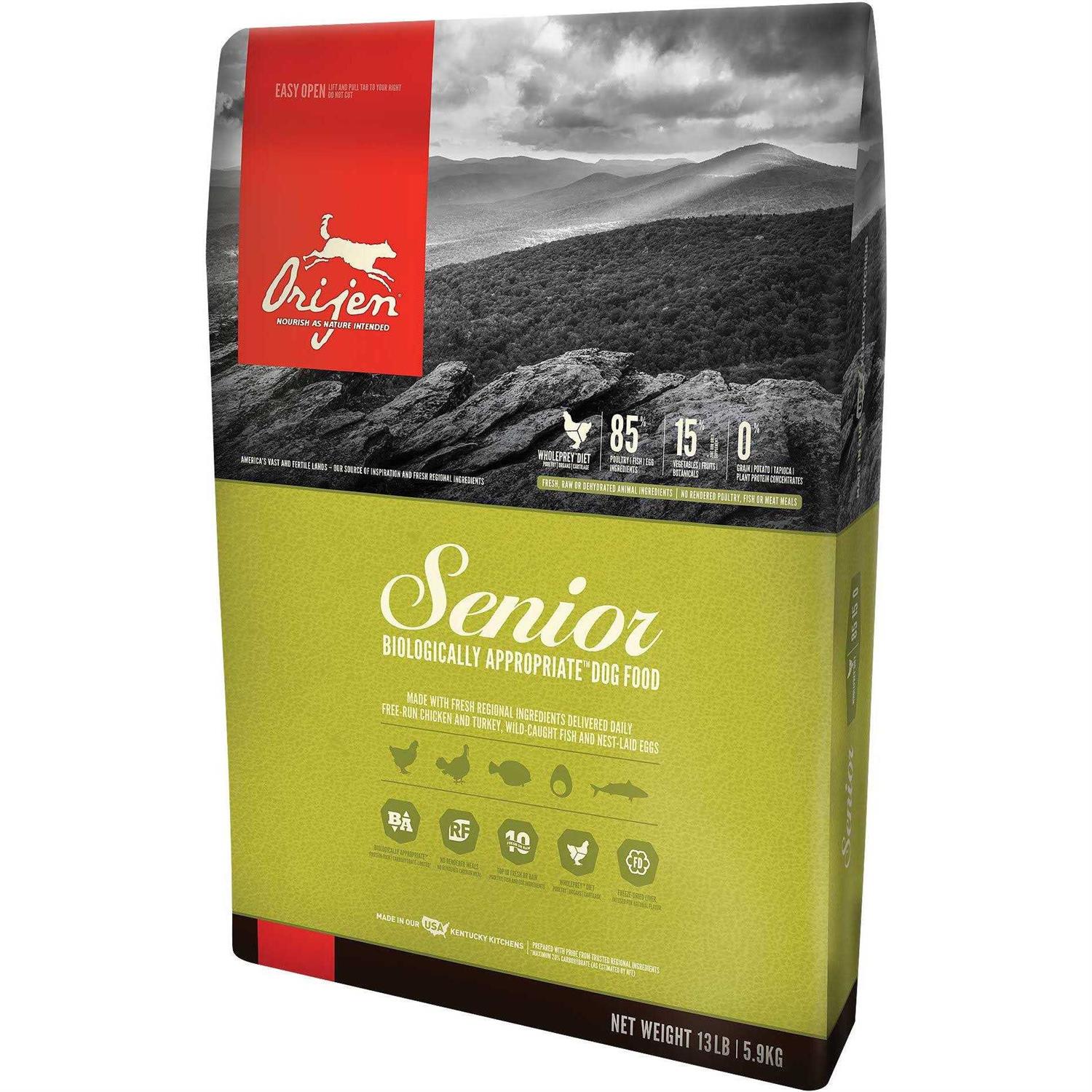 Orijen Senior Dry Dog Food - Healthber