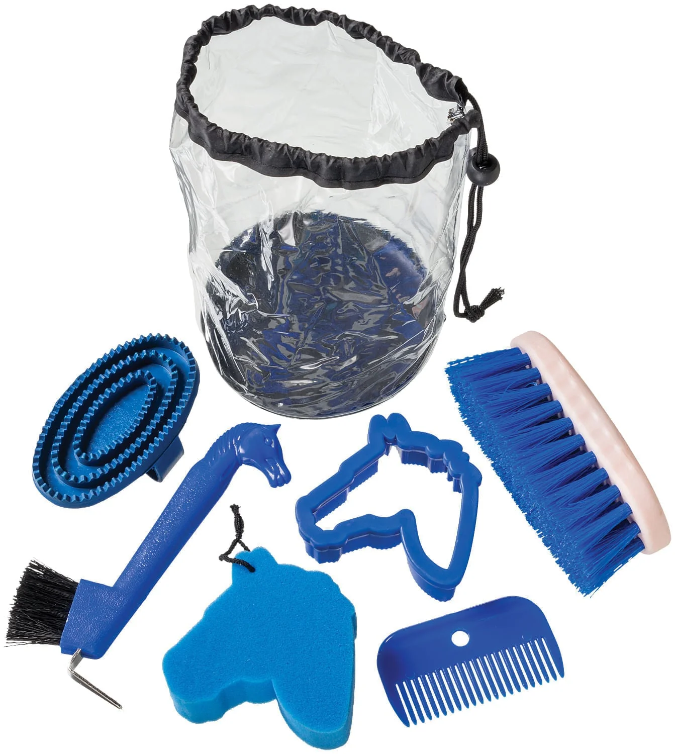 Tough 1 Jr. Horse Grooming Kit, 6 Piece - Healthber