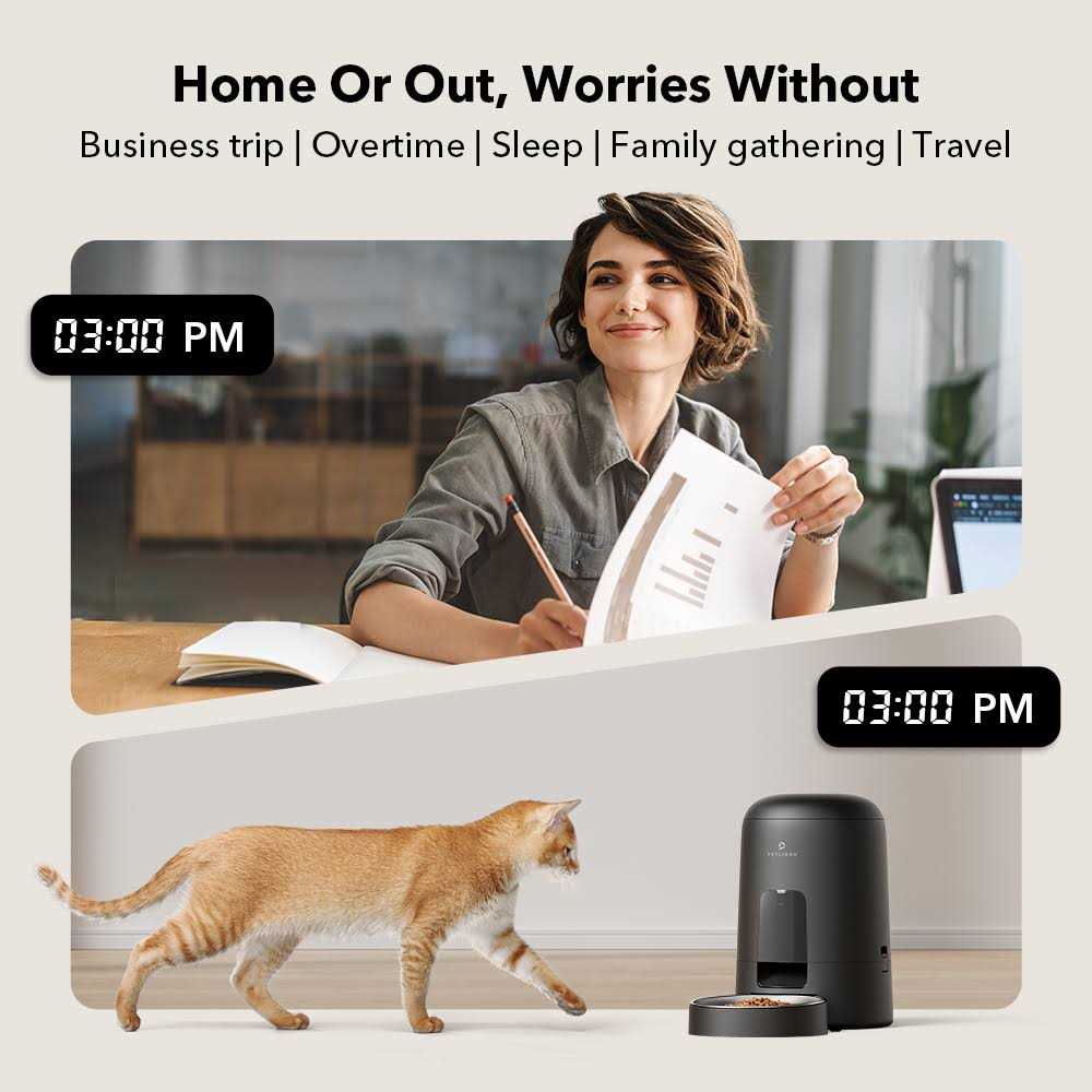 PETLIBRO Automatic Cat and Dog Food Dispenser - Healthber