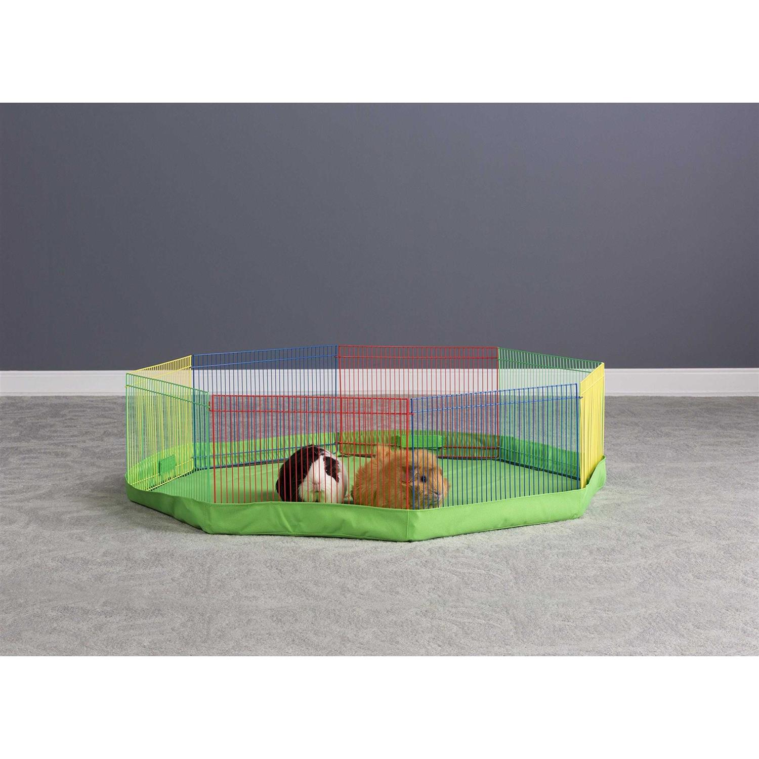 Prevue Pet Products Multi-Color Small Animal Playpen - Healthber