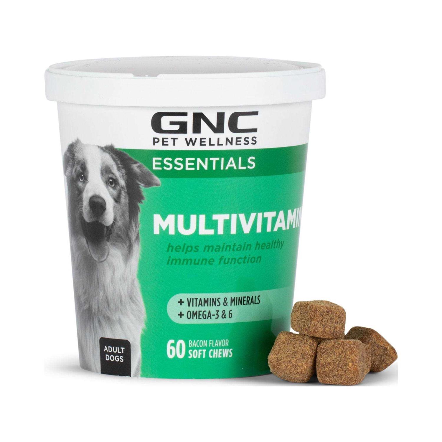 GNC Pets Essentials Multivitamin Dog Soft Chews - Healthber