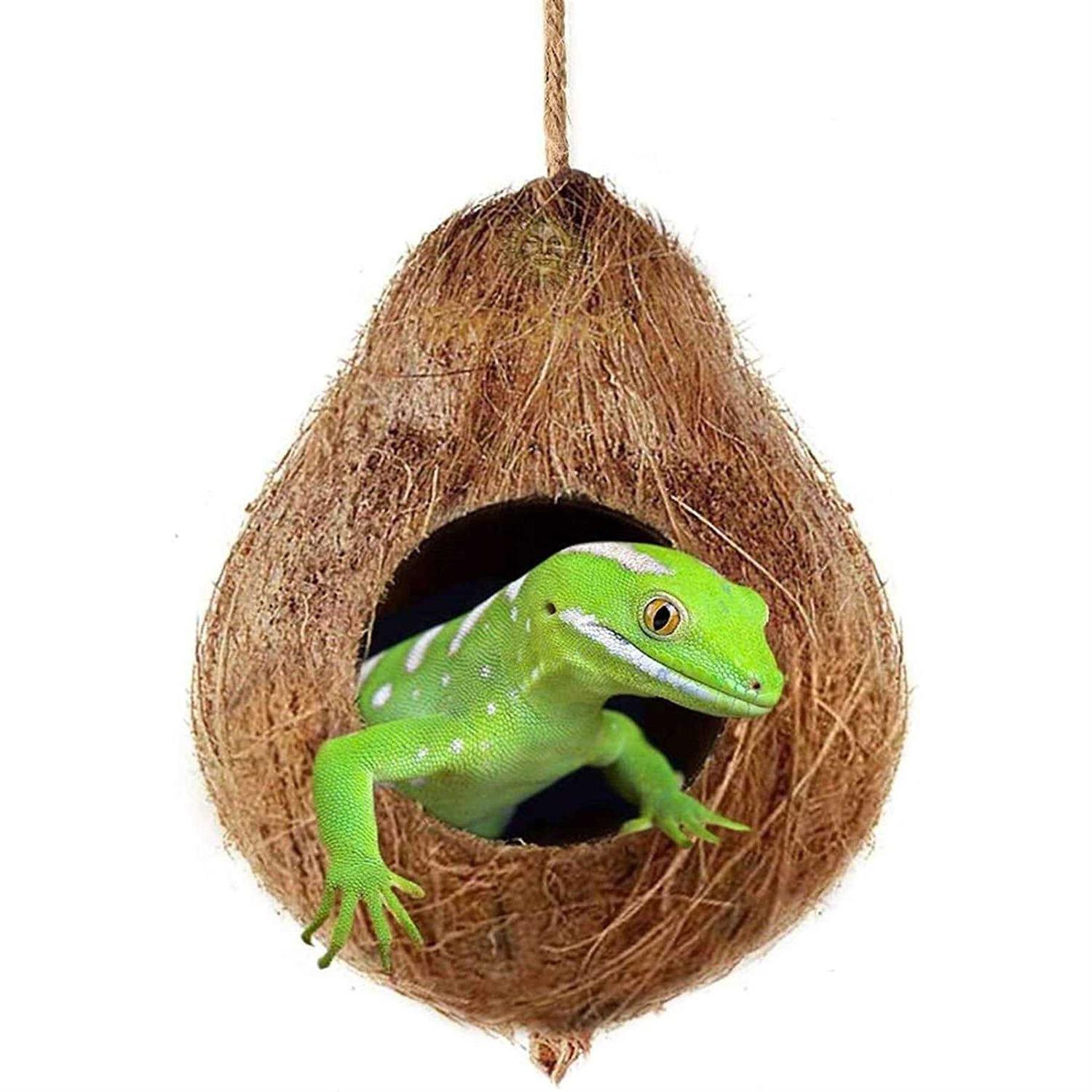 SunGrow Crested & Leopard Gecko Coconut Hide - Healthber