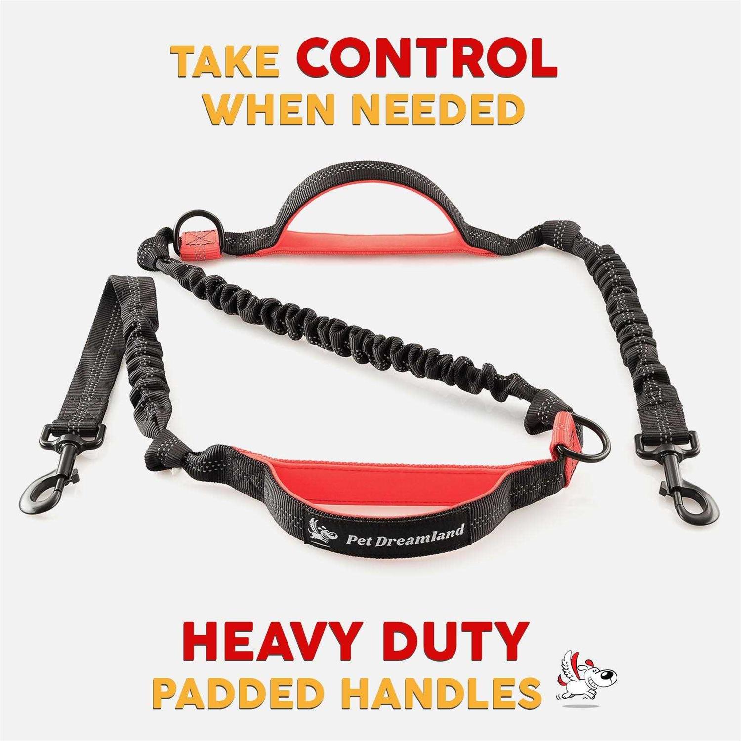 Pet Dreamland Exquisite Waist Leash for Dog Walking Large Dogs Hands Free Dog Leash - Healthber