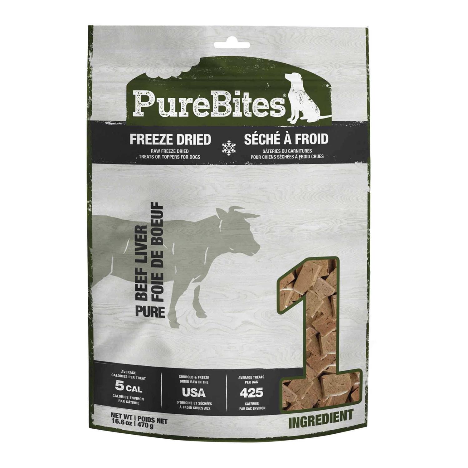 PureBites Beef Liver Freeze Dried Dog Treats - Healthber