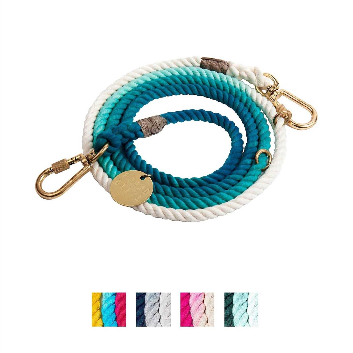 Found My Animal Adjustable Rope Dog Leash - Healthber