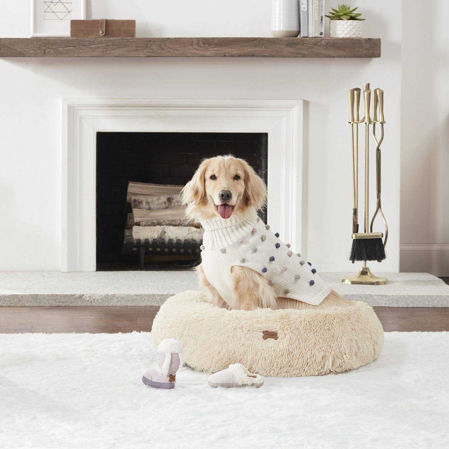 Koolaburra by UGG Sacha Faux Fur Pet Bed - Healthber