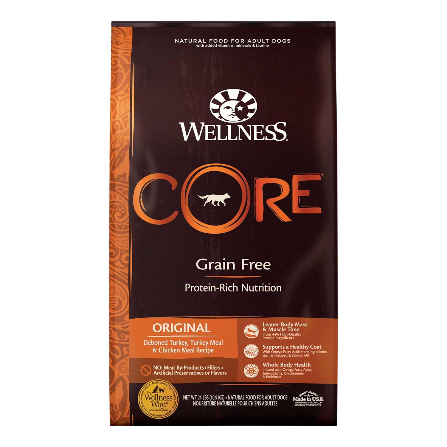 Wellness Core Grain-Free Dry Dog Food - Healthber