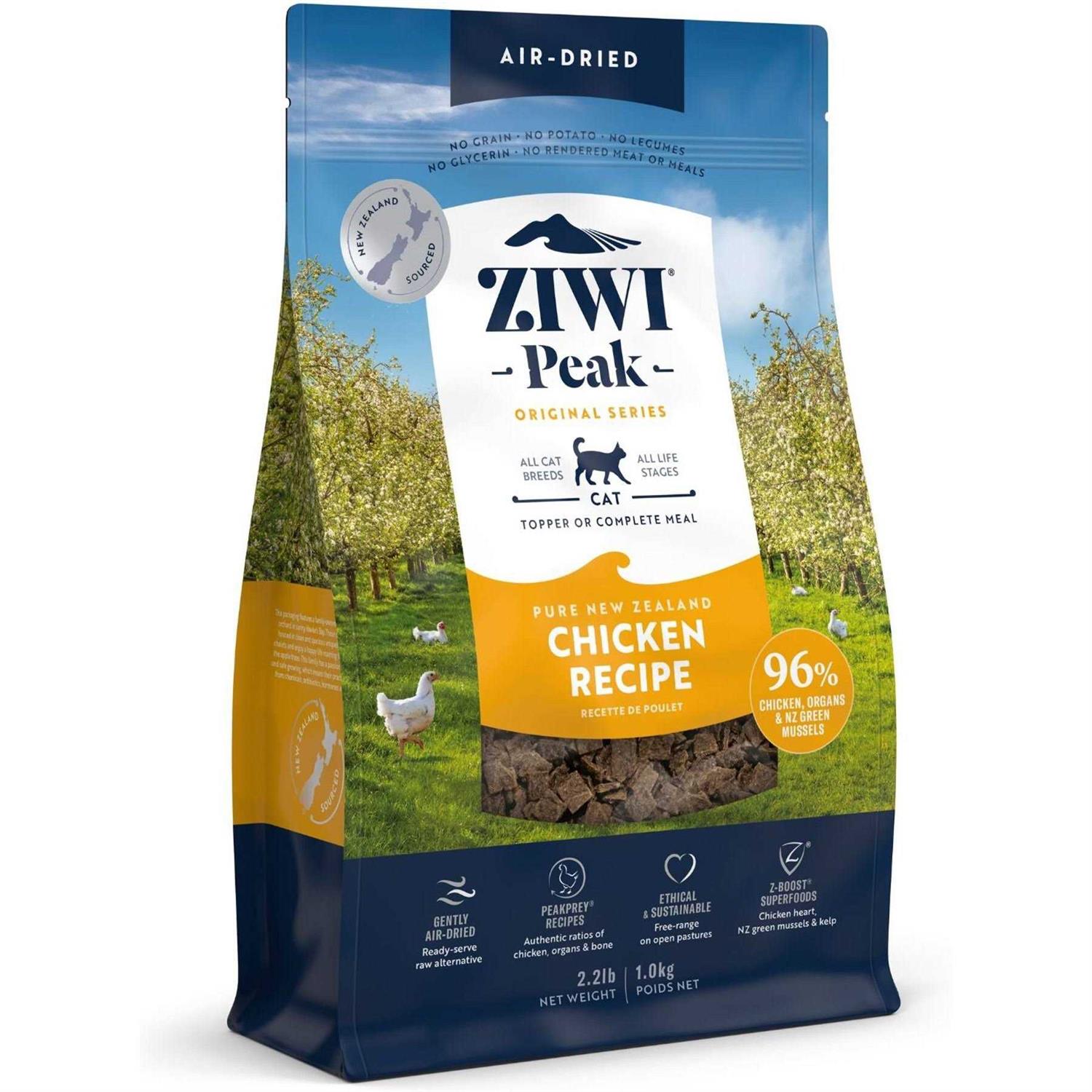 Ziwi Peak Air-Dried Cat Food Chicken - Healthber