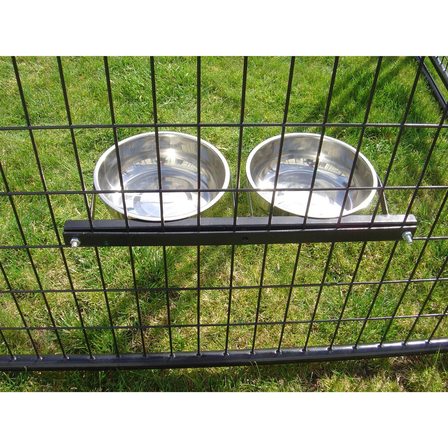 Lucky Dog Static 2-Bowl System - Healthber