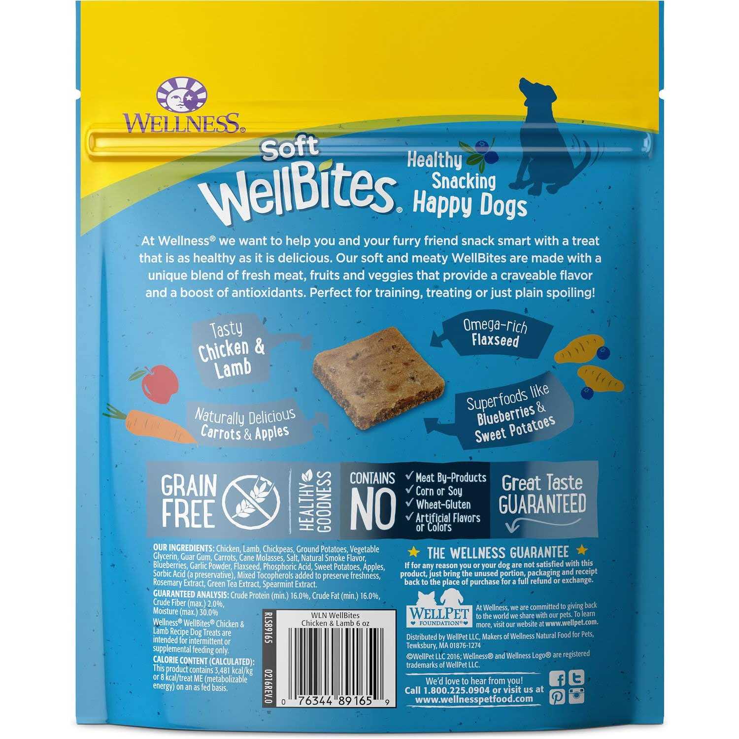 Wellness Soft Wellbites Dog Treats - Healthber