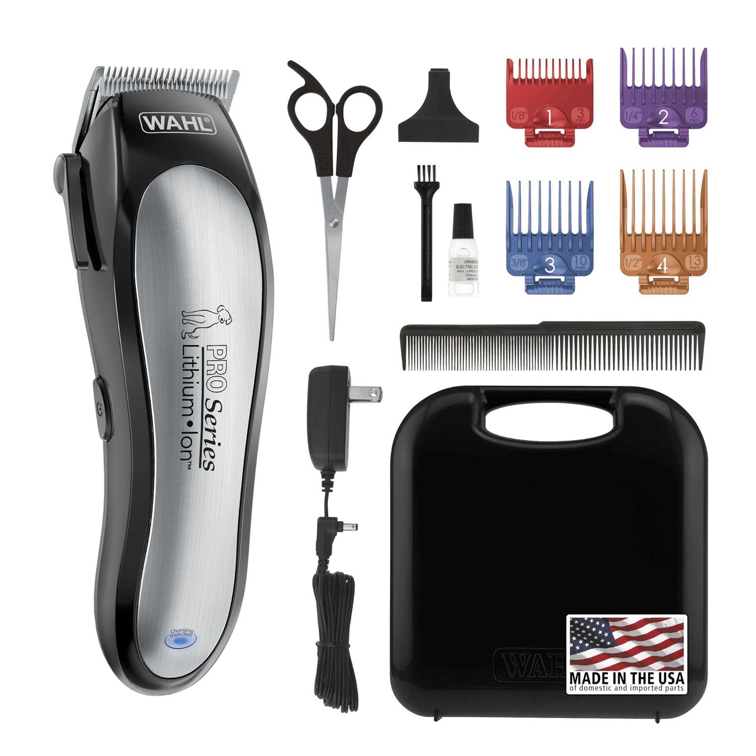 Wahl Lithium Ion Pro Series Cordless Animal Clippers – Rechargeable - Healthber