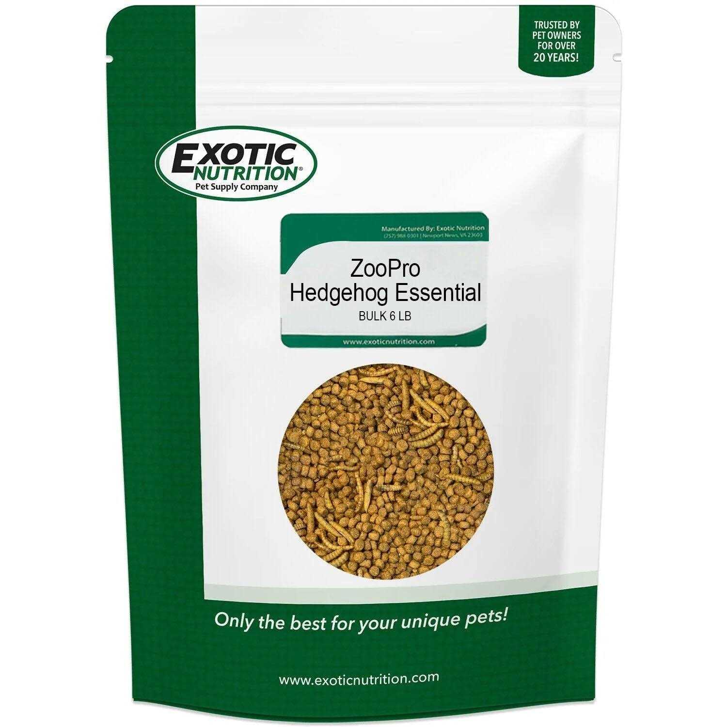 Exotic Nutrition Hedgehog Essential - Healthber