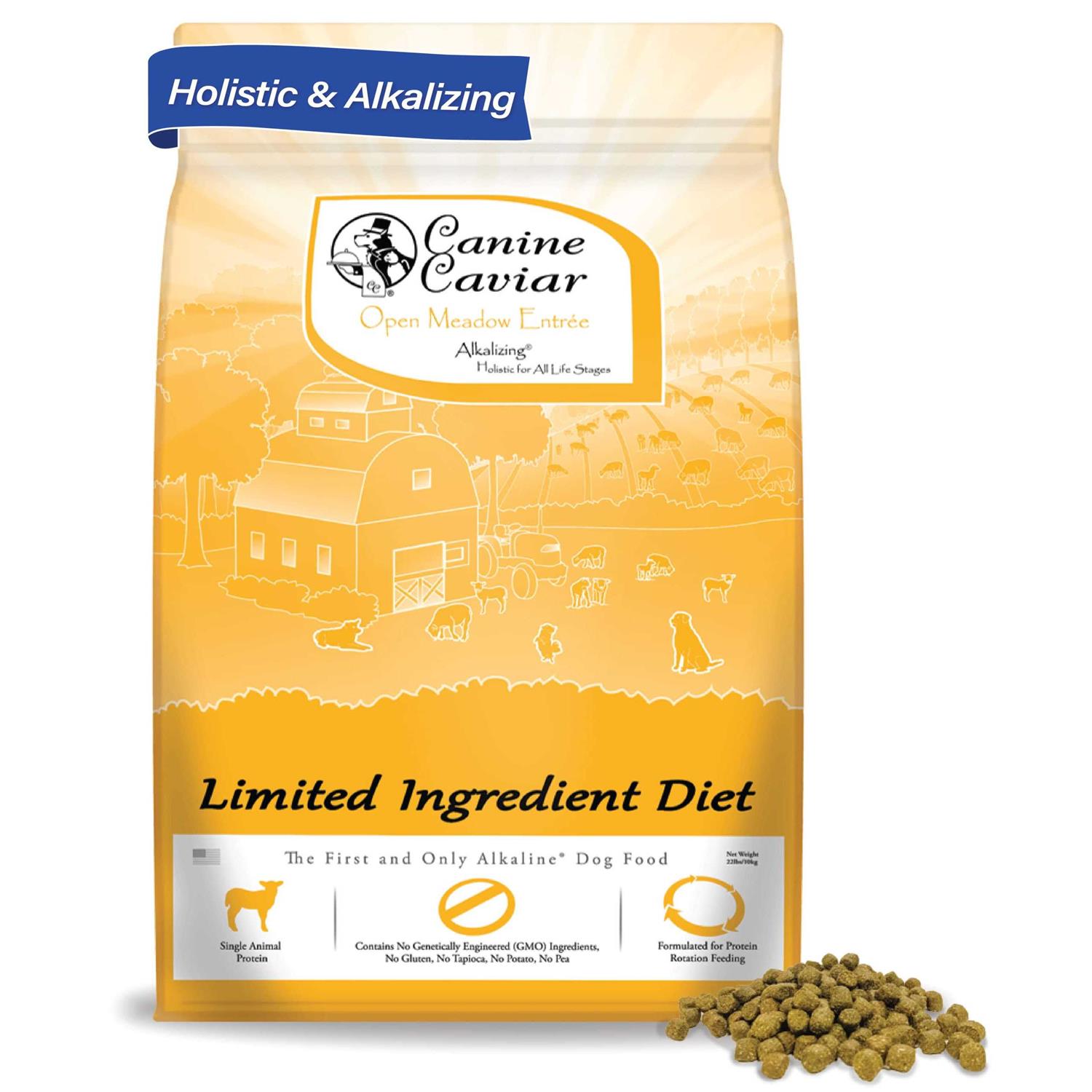Canine Caviar Open Meadow Holistic Entree Dry Dog Food - Healthber