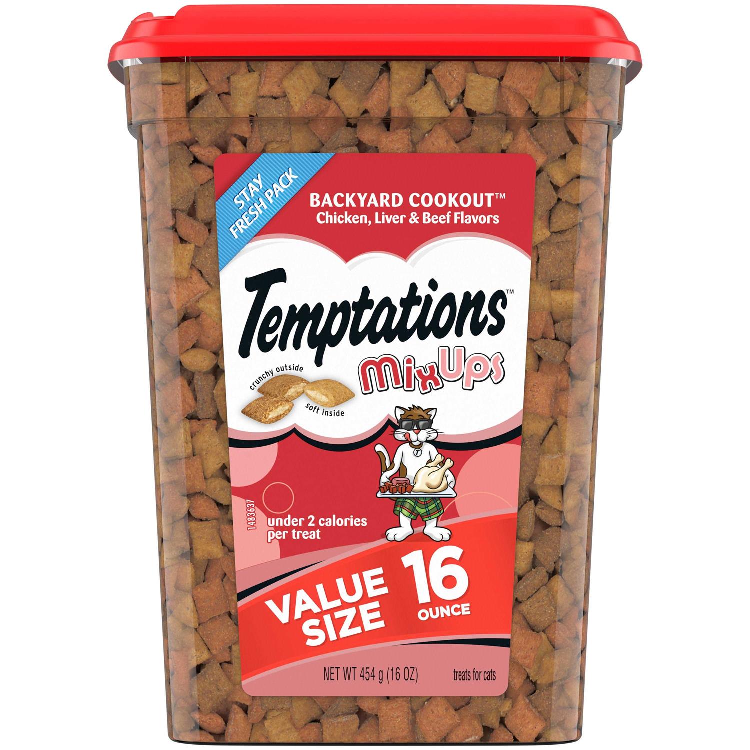 Temptations MixUps Backyard Cookout Cat Treats - Healthber
