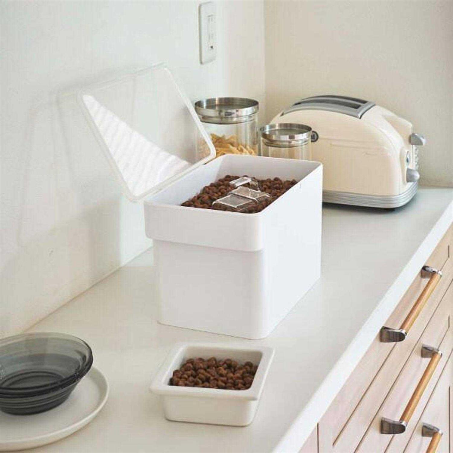 Yamazaki Home Airtight Pet Food Container - Healthber