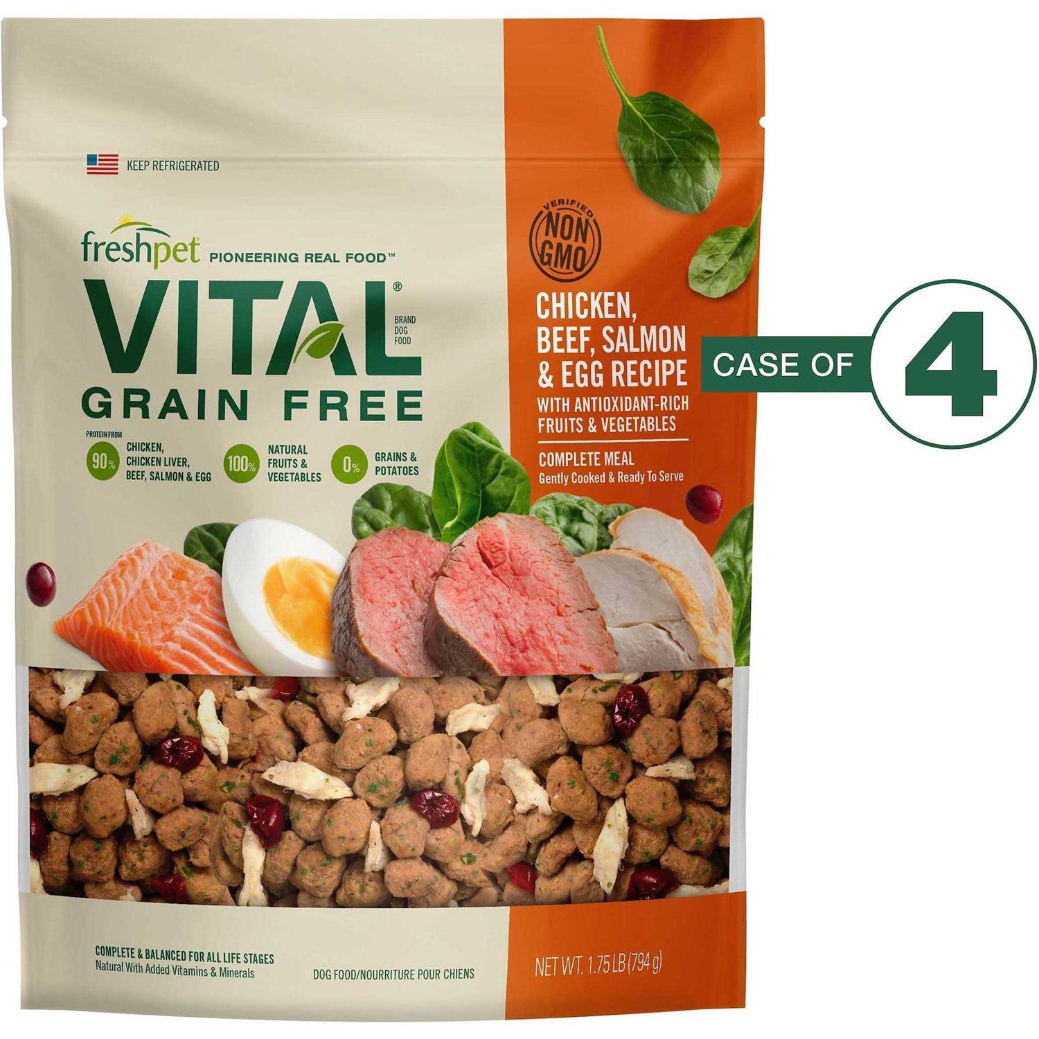 Freshpet Vital Complete Meals Grain-Free Chicken - Healthber