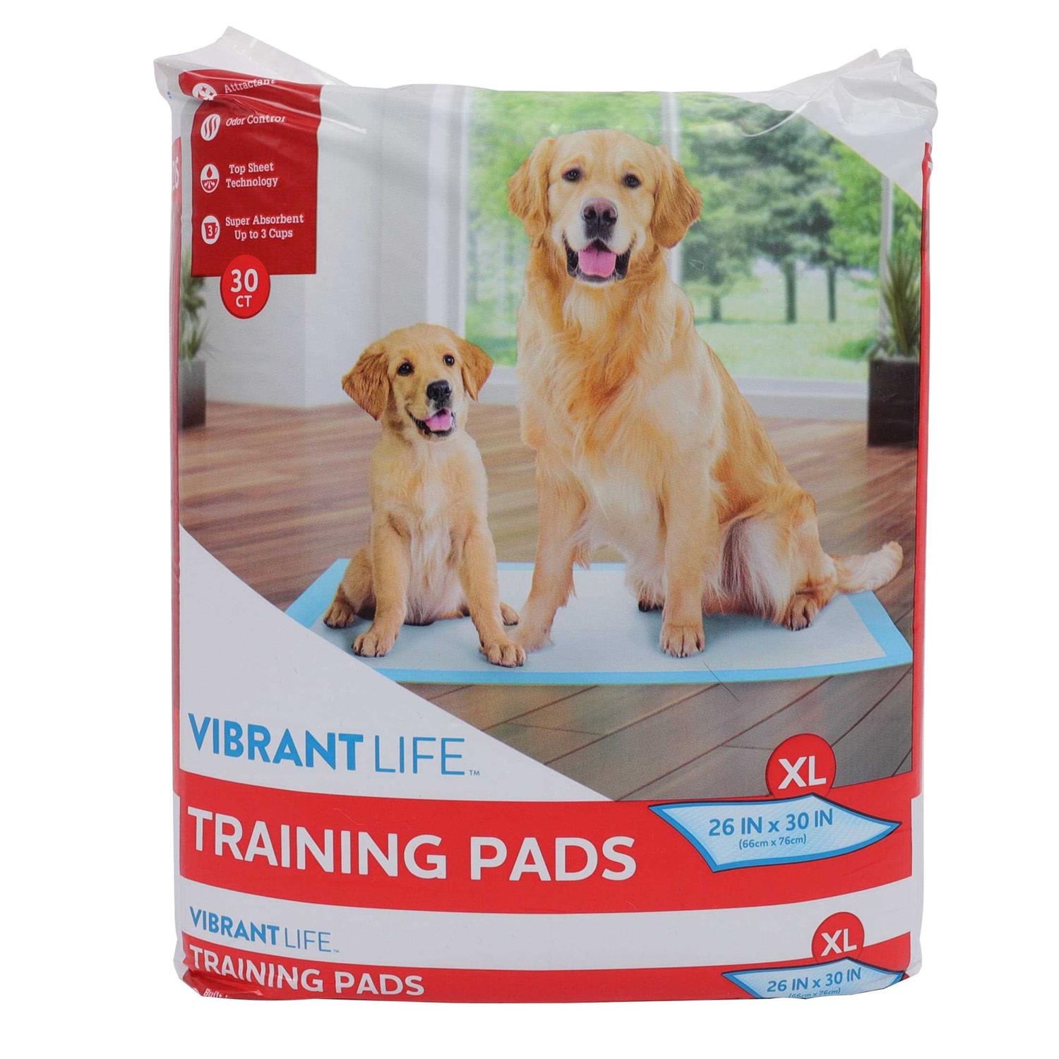 Vibrant Life Training Pads XL 26 in x 30 - Healthber