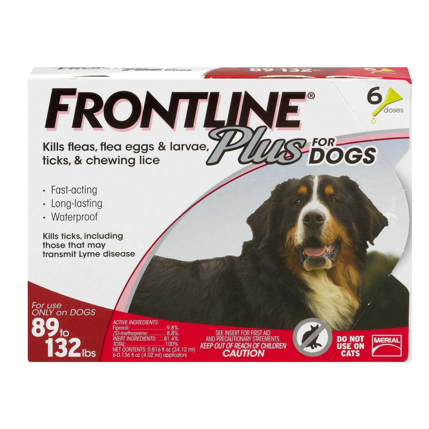 Frontline Plus Dogs Flea Tick - Healthber