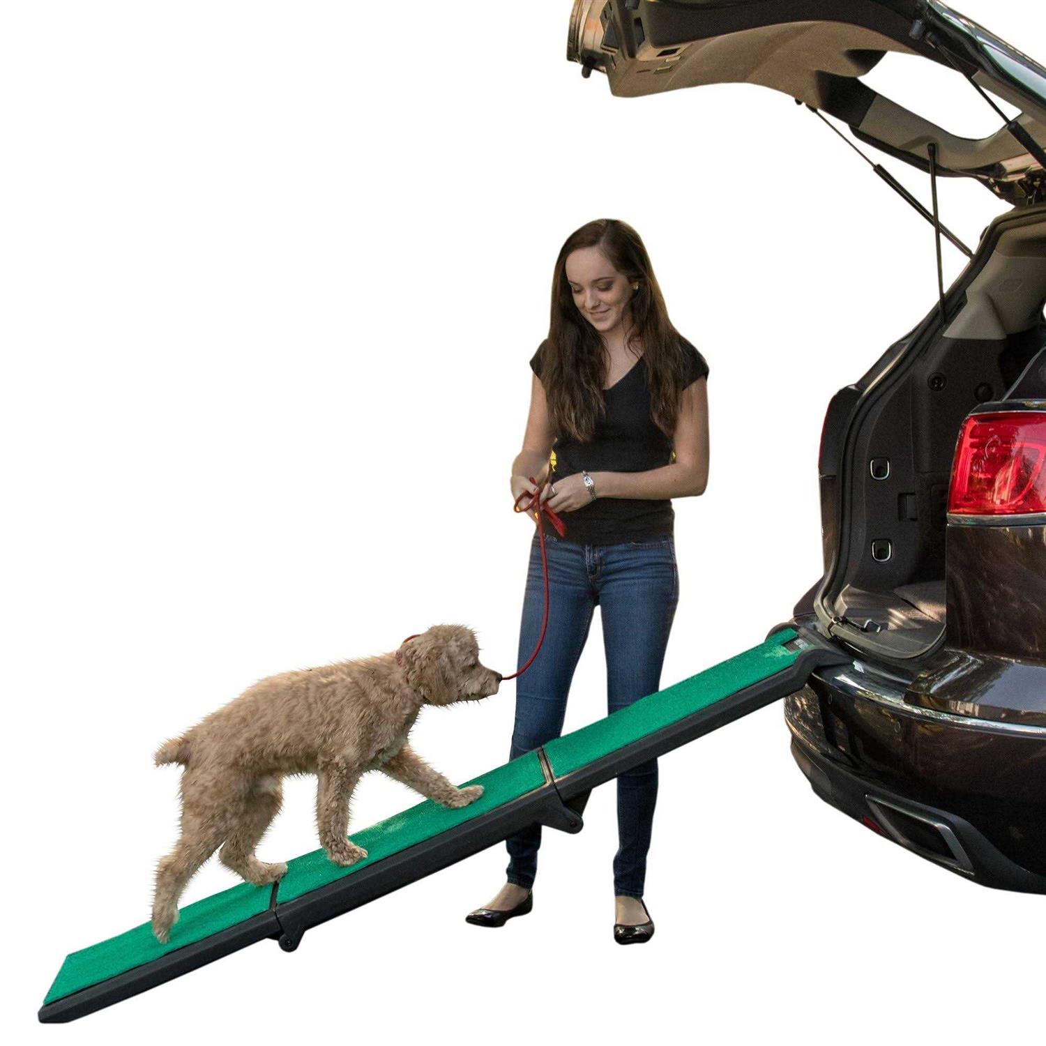 Pet Gear Bi-Fold Pet Ramp with supertraX - Healthber