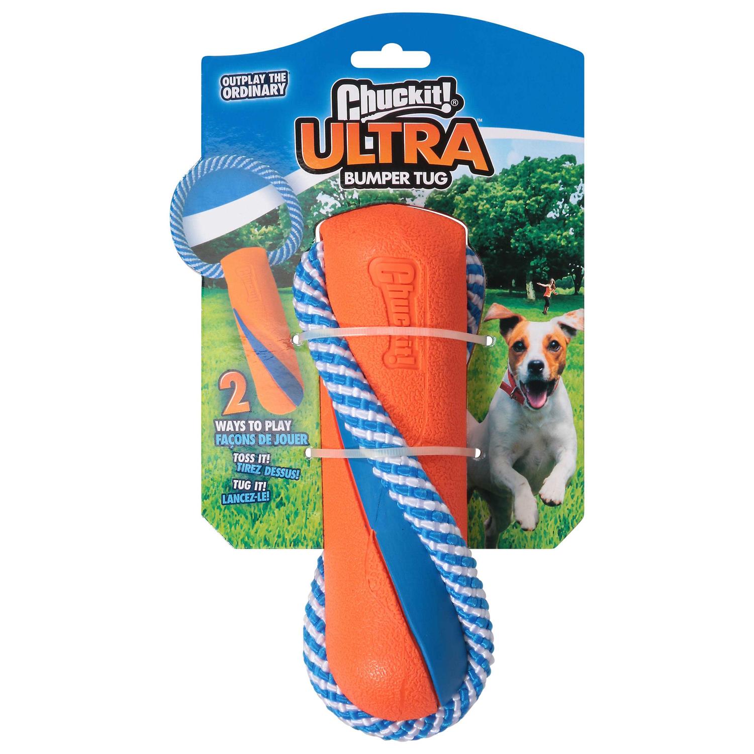 Chuckit! Ultra Bumper Tug Dog Toy - Healthber