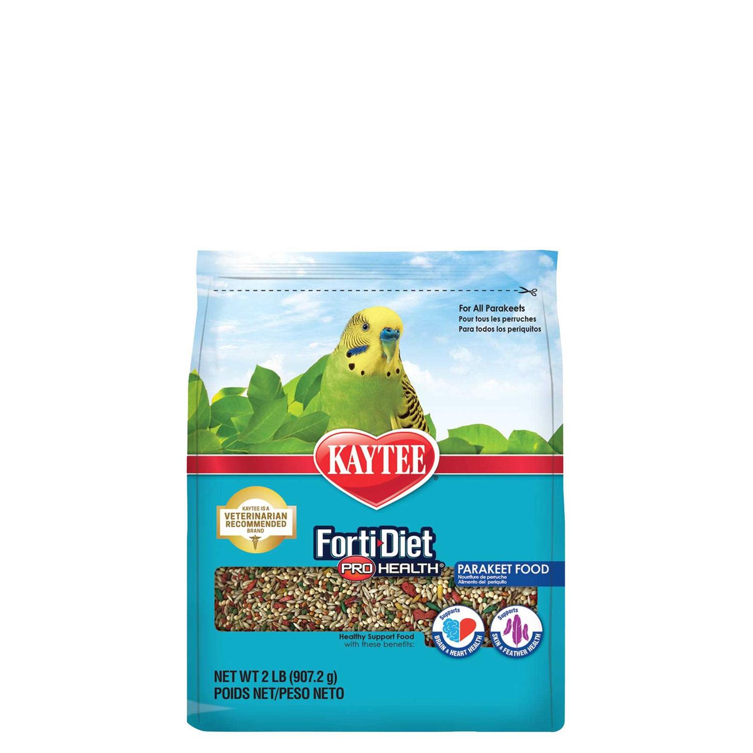 Kaytee Forti Diet Pro Health Parakeet Food - Healthber