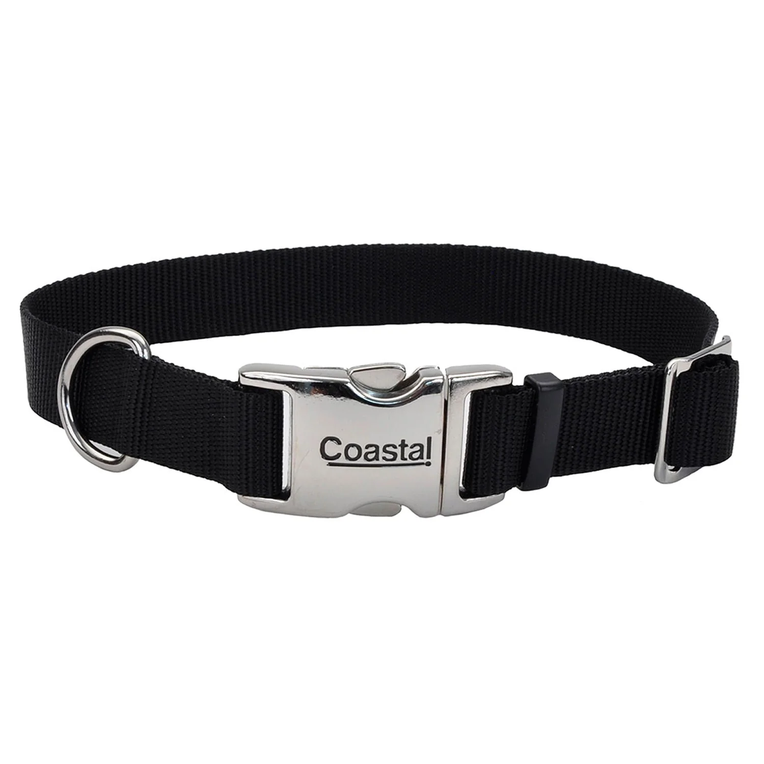 Coastal Adjustable Dog Collar with Metal Buckle - Healthber