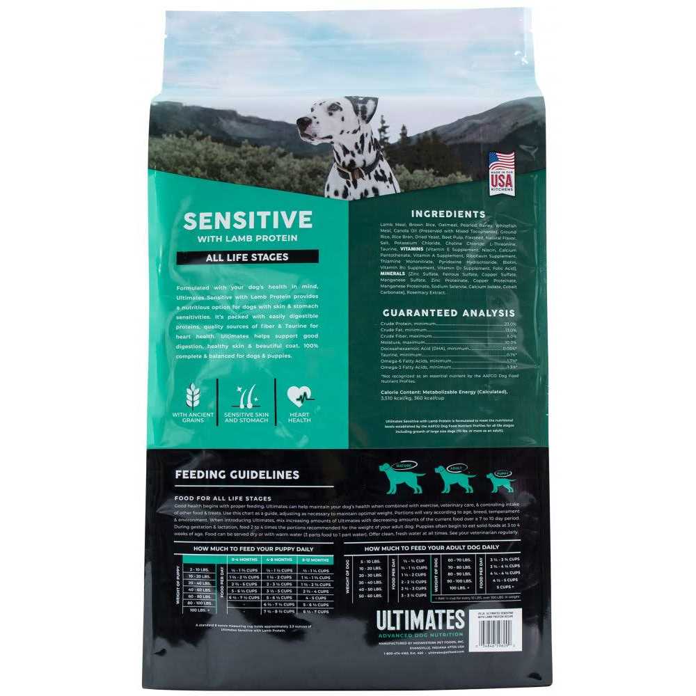 Ultimates Sensitive with Lamb Protein Dry Dog Food - Healthber